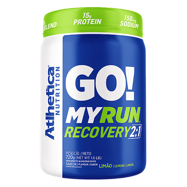 Go! My Run Recovery 2:1 720G Limão Atlhetica