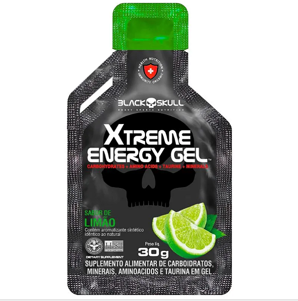 Xtreme Energy Gel Limao 30G - Black Skull
