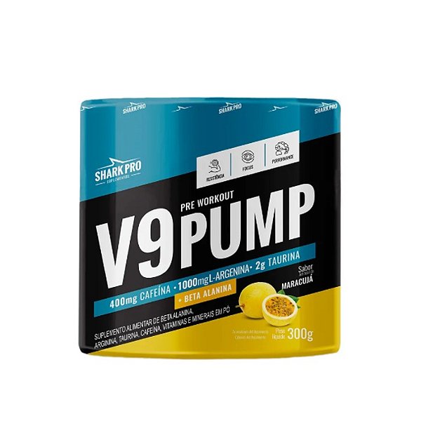 V9 Pump Shark Pro 300g - Maracuja - Maracuja - Maracuja