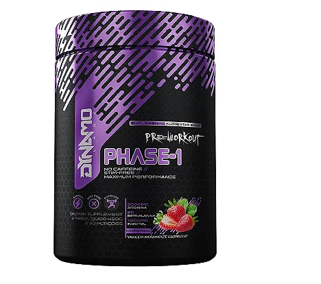 Phase-1 450g Pré Treino Dynamo Labz - Morango