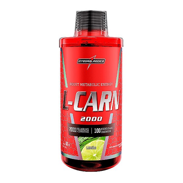 L-Carn 2000 480ml Integralmedica - Limao