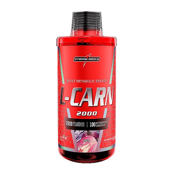 L-Carn 2000 480ml Integralmedica - Uva