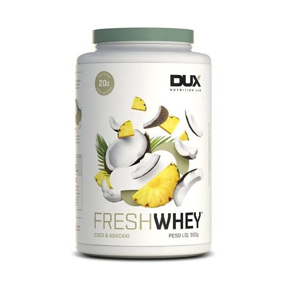 Fresh Whey 900g Dux Nutrition - Abacaxi & Coco
