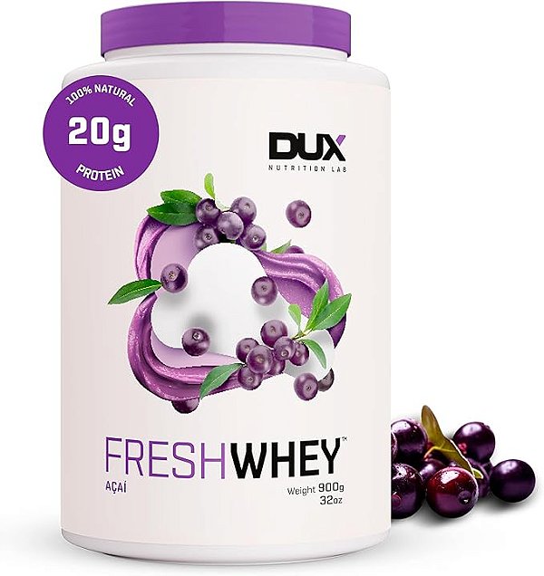 Fresh Whey 900g Dux Nutrition - Açai