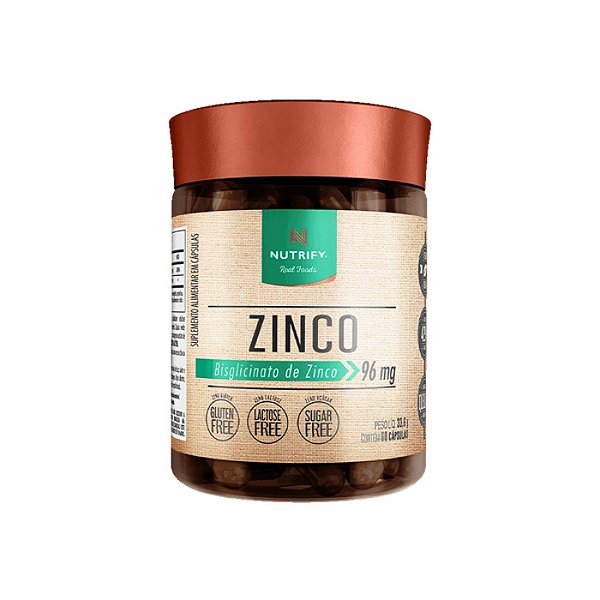 Zinco 60Capsulas Nutrify