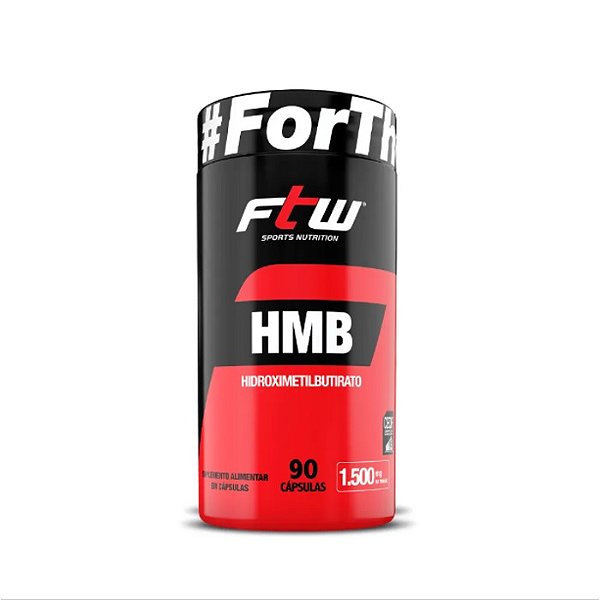 Hmb Hidroximetilbutirato 500Mg 90 Cáps Ftw