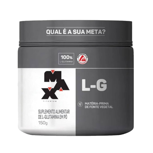 Foto de L-Glutamina Pote Max TItanium - 150g