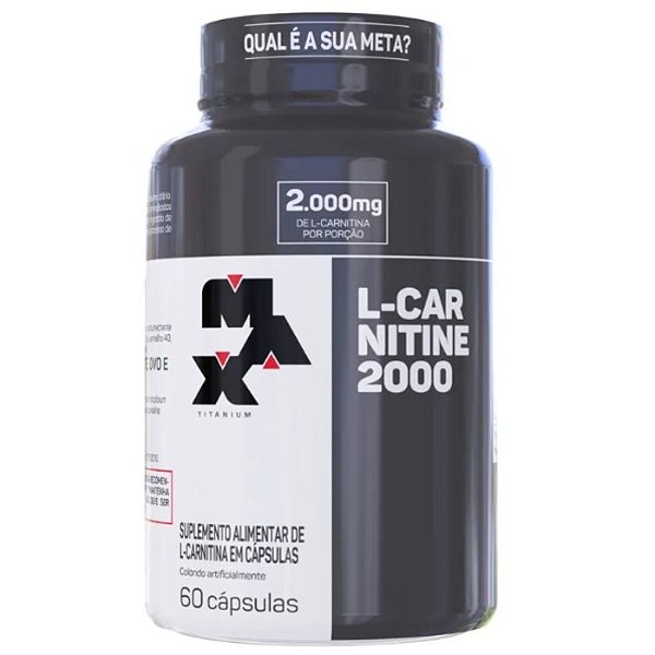 L-Carnitine 2000 Pote 60 Caps Max Titanium