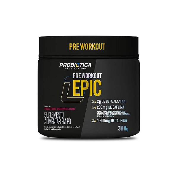 Foto de Epic Pote 300g Probiotica - Frutas Vermelhas
