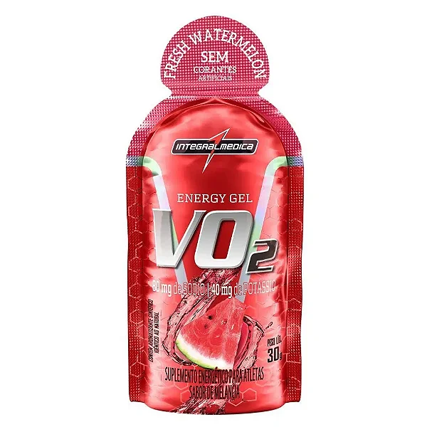 Vo2 Energy Gel Melancia 30Gr Integralmédica
