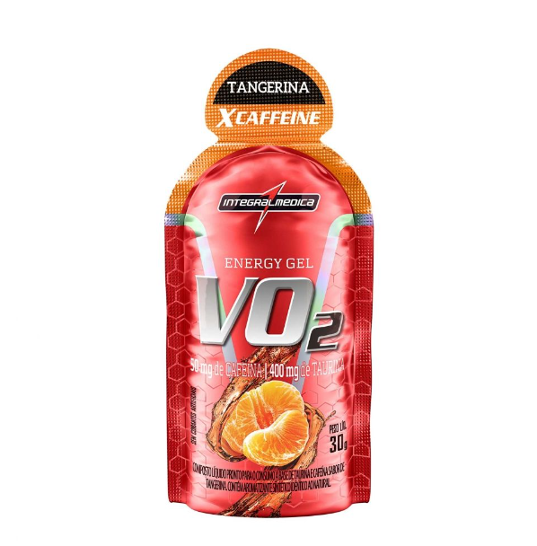 Vo2 Gel X-Caffeine Tangerina 30Gr Integralmédica