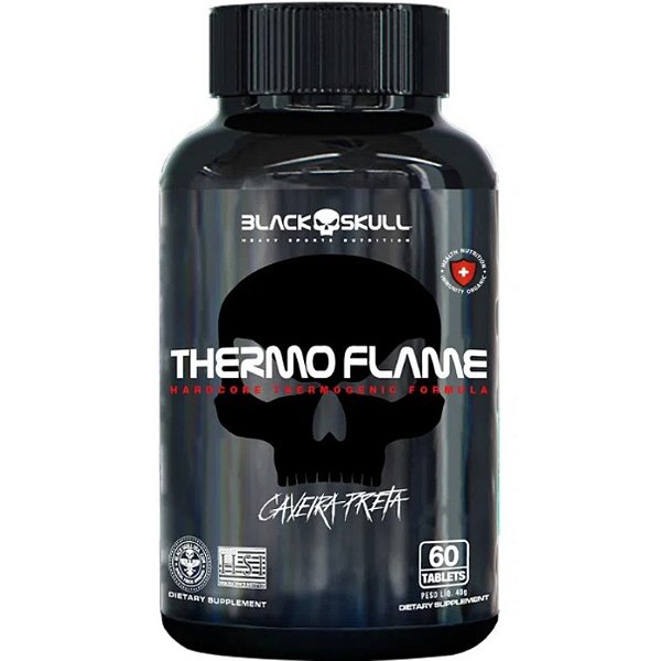 Foto de Thermo Flame Black Skull - 60 Capsulas