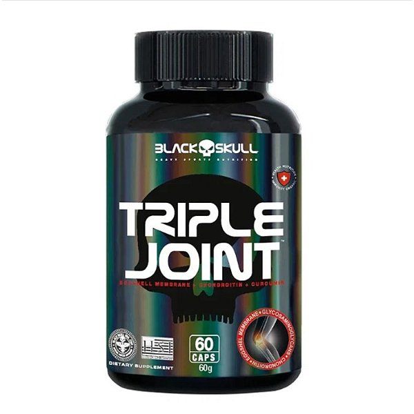 Triple Joint 60 Capsulas (45.6G) Black Skull