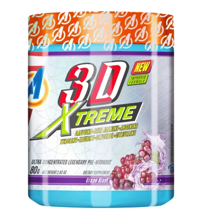 Foto de Pre Treino Arnold 3D 80g Arnold Nutrition - Grape