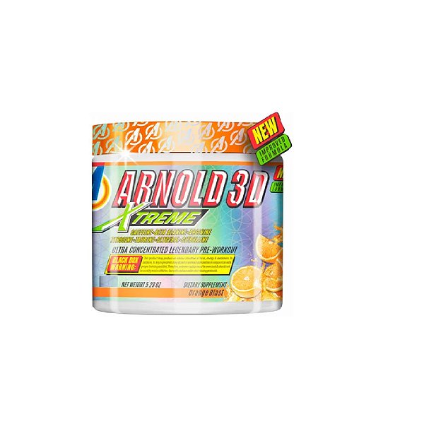 Foto de Pre Treino Arnold 3D 80g Arnold Nutrition - Pineapple