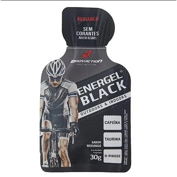 Energel Black Sache 30g Morango BodyAction