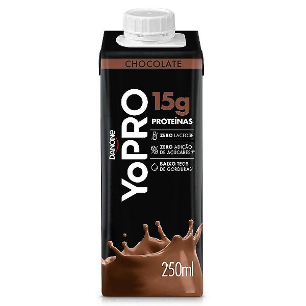 Yopro Whey Pronto 250ml Danone - Chocolate