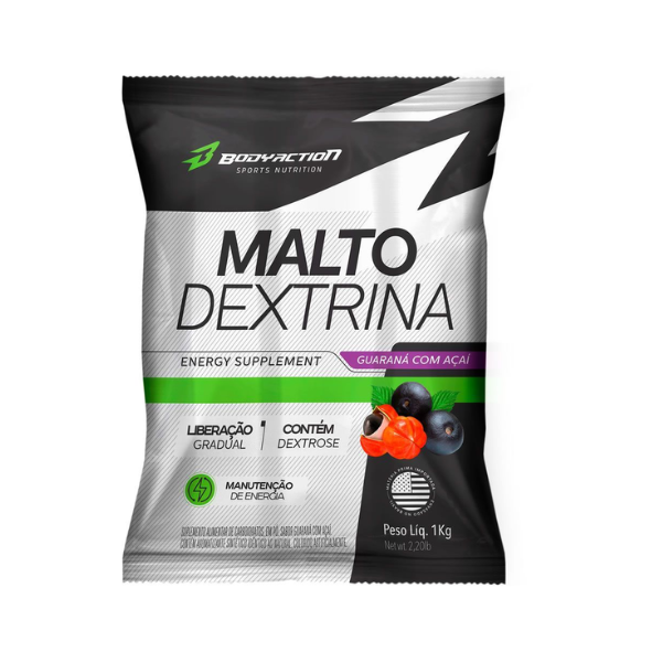 Foto de Maltodextrina 1kg BodyAction - Guraná Com Açaí