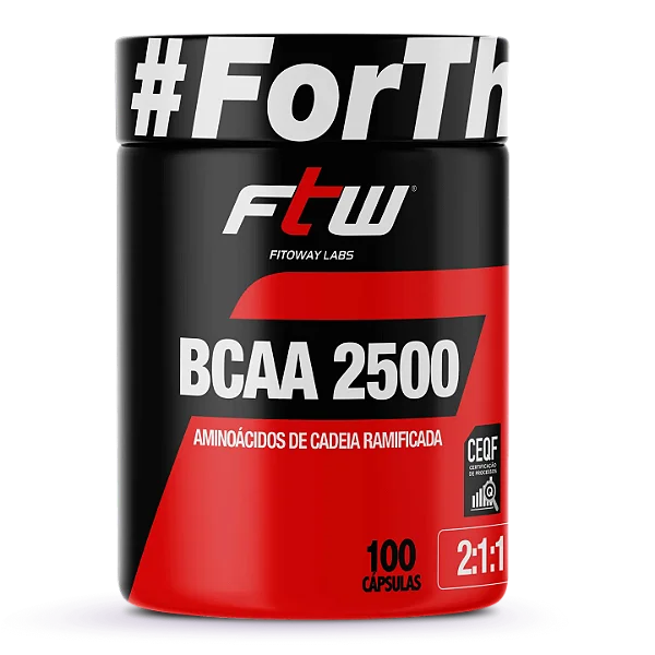 Bcaa 2500 500Mg 100Caps Ftw