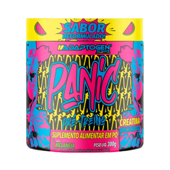 Panic Pre Workout 300g Adaptogen - Melancia