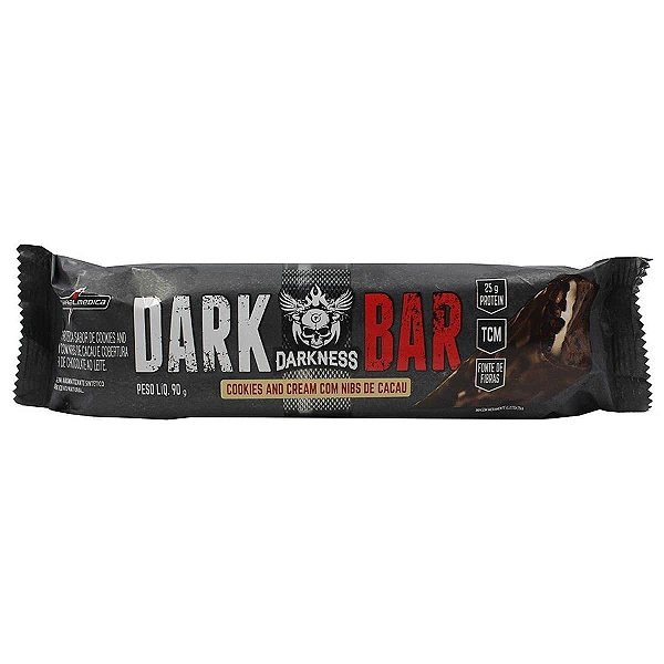 Dark Bar 90g Cookies And Cream Com Nibs De Cacau Darkness
