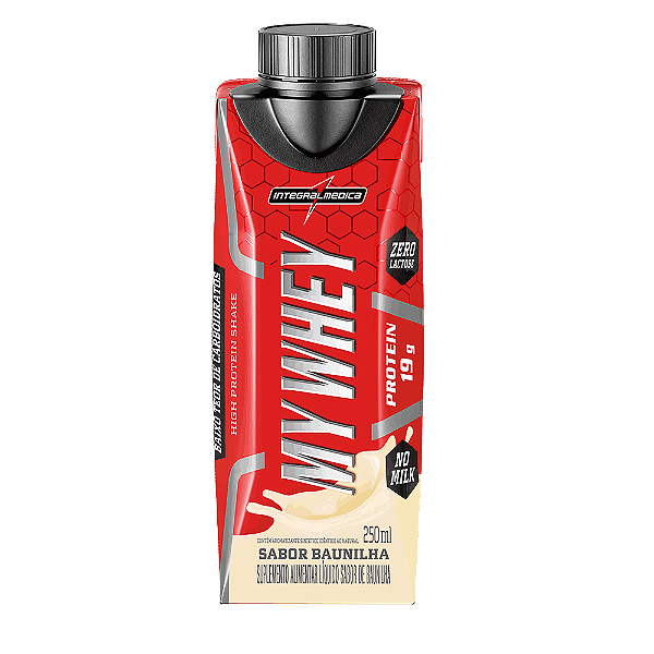 Foto de My Whey Protein Shake 250ml Integralmedica - Baunilha