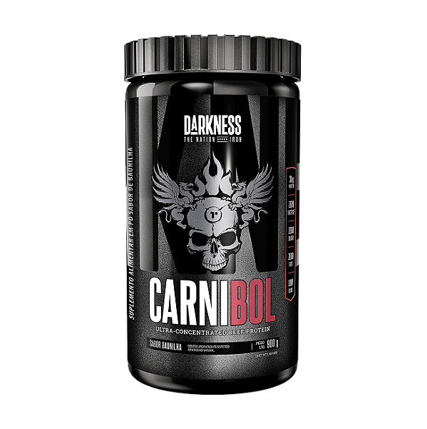 Carnibol Pote 900g Darkness - Baunilha