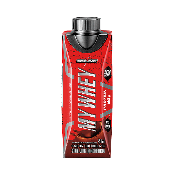 Foto de My Whey Protein Shake 250ml Integralmedica - Chocolate