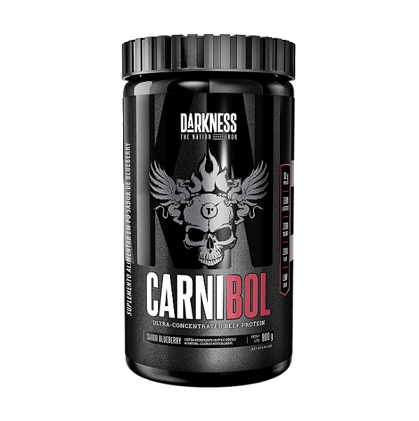 Foto de Carnibol Pote 900g Darkness - Blueberry