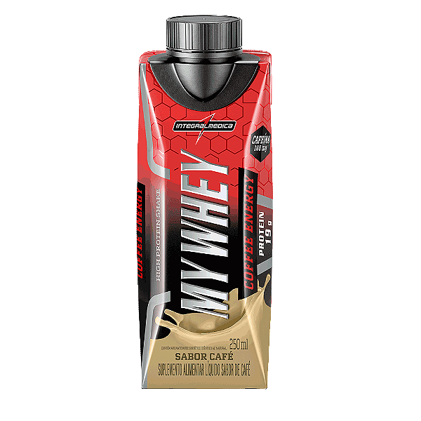 Foto de My Whey Protein Shake 250ml Integralmedica - Cafe