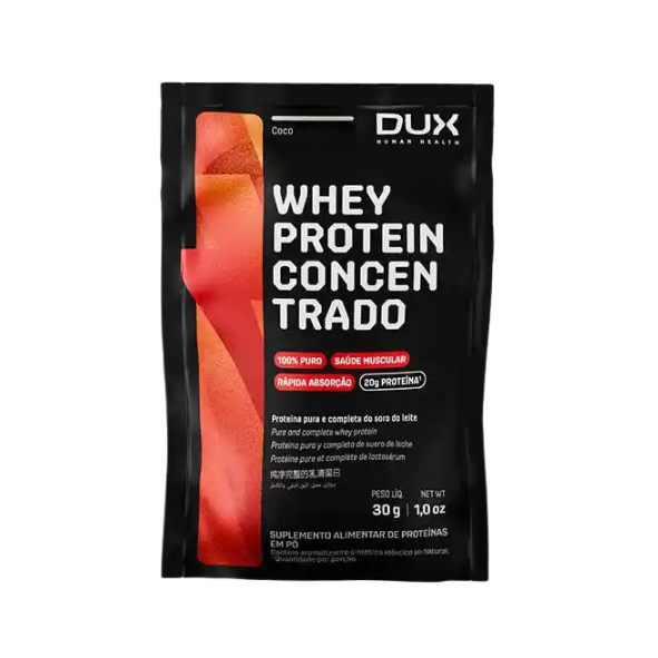 Whey Protein Concentrado 30g Sache - Coco