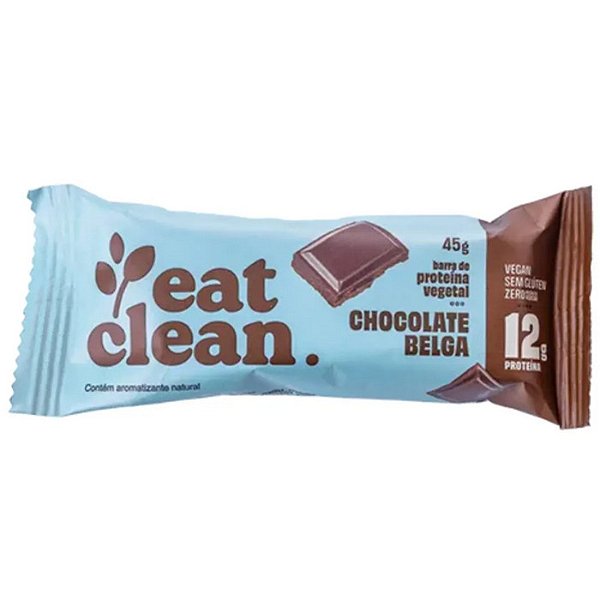 Barrinha De Proteina Chocolate Belga 45G Eat Clean