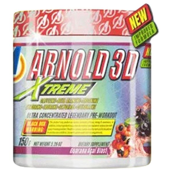 Foto de Pre Treino Arnold 3D Xtreme 150g Arnold Nutrition - Açai