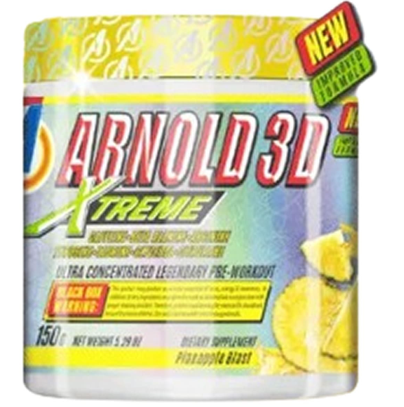 Pre Treino Arnold 3D Xtreme 150g Arnold Nutrition - Pineapple