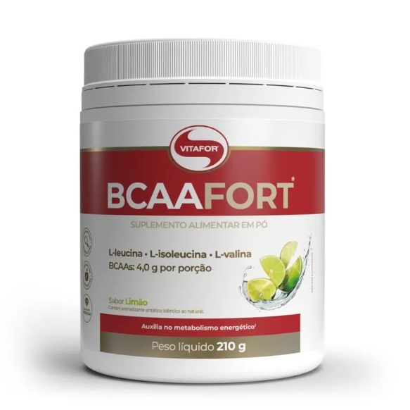 Bcaa Fort 210g Vitafor - Limão