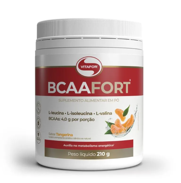 Bcaa Fort 210g Vitafor - Tangerina
