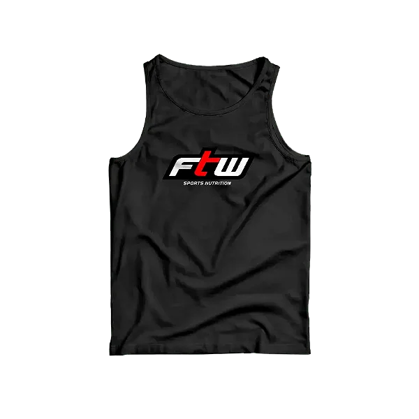 Camiseta Preta Regata M Ftw
