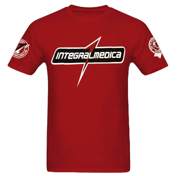 Camiseta Vermelha Gg Integralmédica