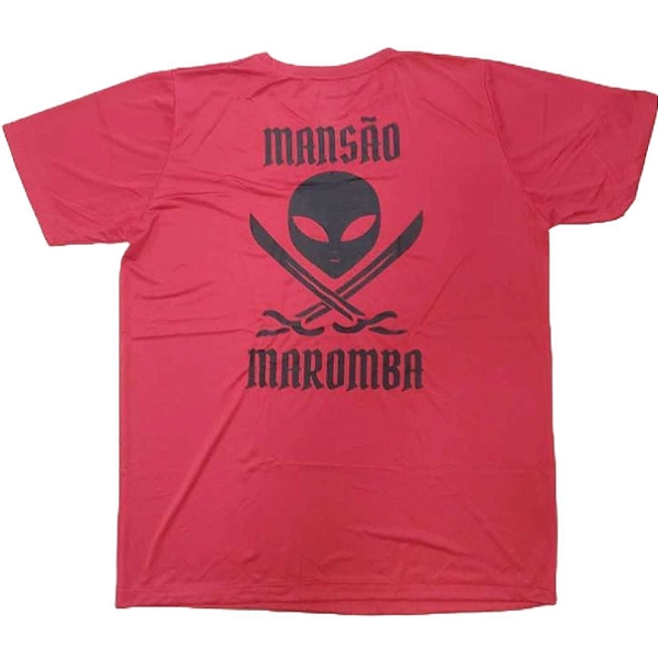 Camiseta Vermelha Mansão Maromba GG Ftw
