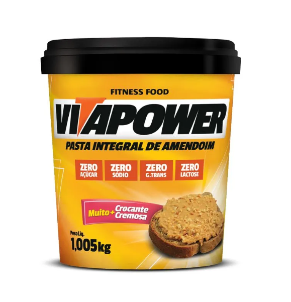 Pasta VitaPower Integral 1,005Kg Vitafor - Crocante