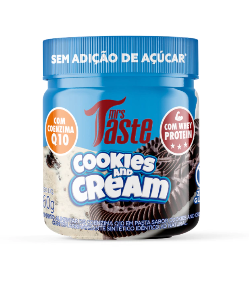 Spread COQ10 160g Mrs Taste - Cookies Cream