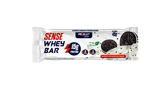 Sense Whey Bar 45g Brigadeiro Absolut Nutrition