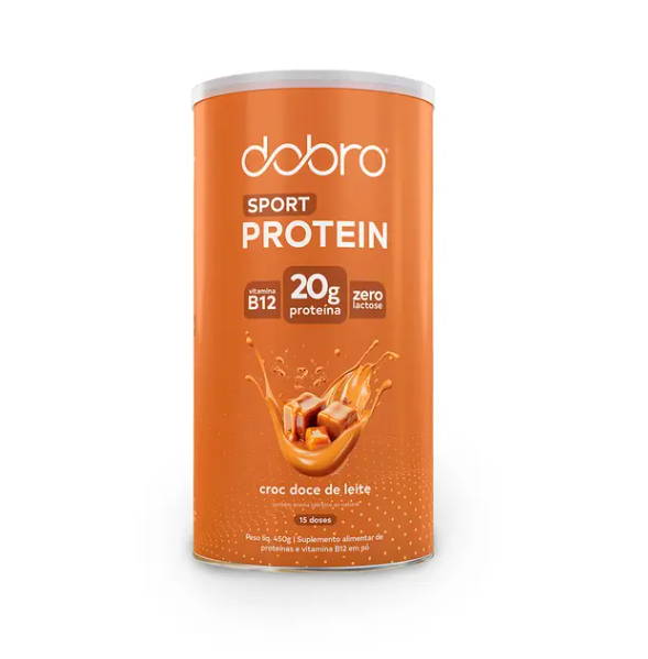ProteinaVegana 450g Croc Doce de Leite Dobro