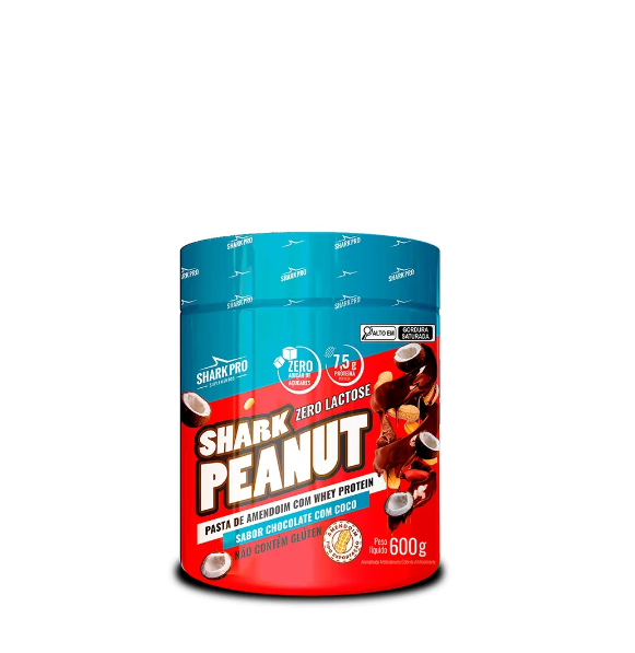 Foto de Pasta De Amendoim Prestigio - 600Gr-Zero Lac Shark Pro