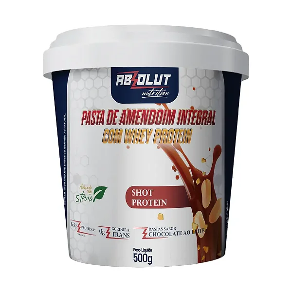 Pasta De Amendoim 1,005kg - Absolut Nutrition - Shot Protein