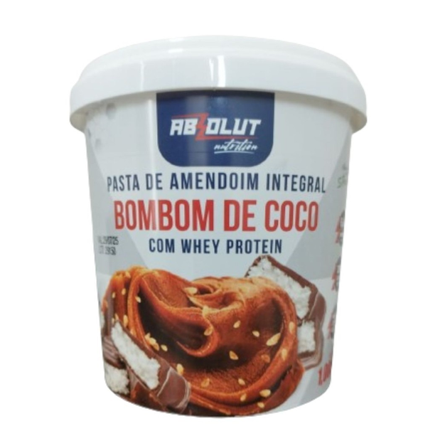 Foto de Pasta De Amendoim 1,005kg - Absolut Nutrition - Bombom
