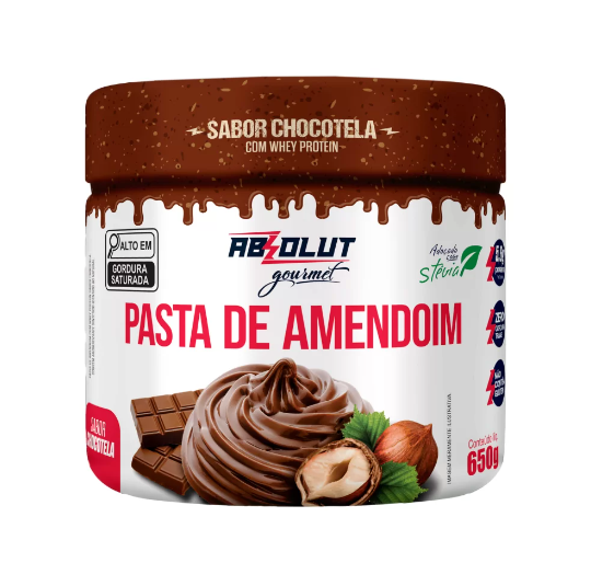 Pasta de Amendoim 650g Absolut Nutrition - Chocotela