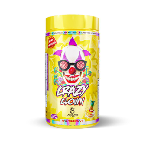Pré Treino Crazy Clown 300g Demons Lab - Yellow Blood