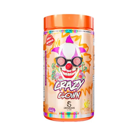 Pré Treino Crazy Clown 300g Demons Lab - Halloween Orange