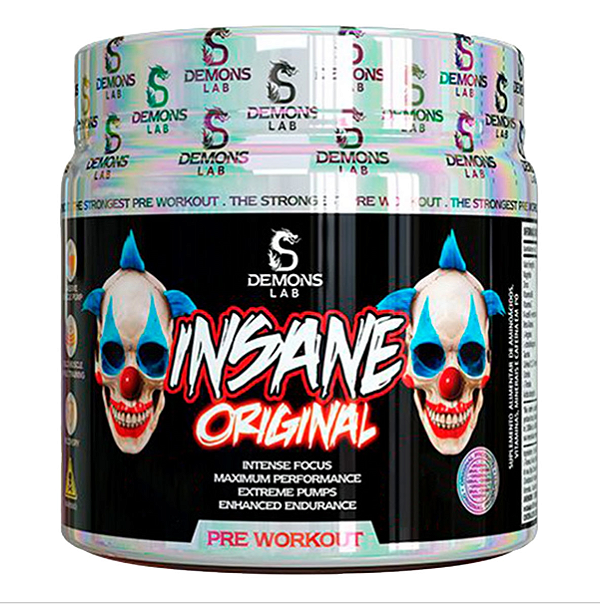 Pré Treino Insane Original 300g Demons Lab - Orange